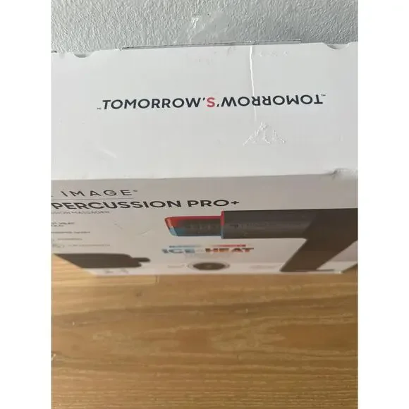 Sharper Image - Powerboost Pro+ Hot and Cold Percussion Massager - Black - Picture 2 of 8